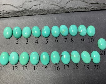 Turquoise Oval 10x14mm cabochon