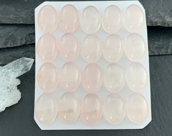 Rose Quartz oval 13x18mm Cabochon *