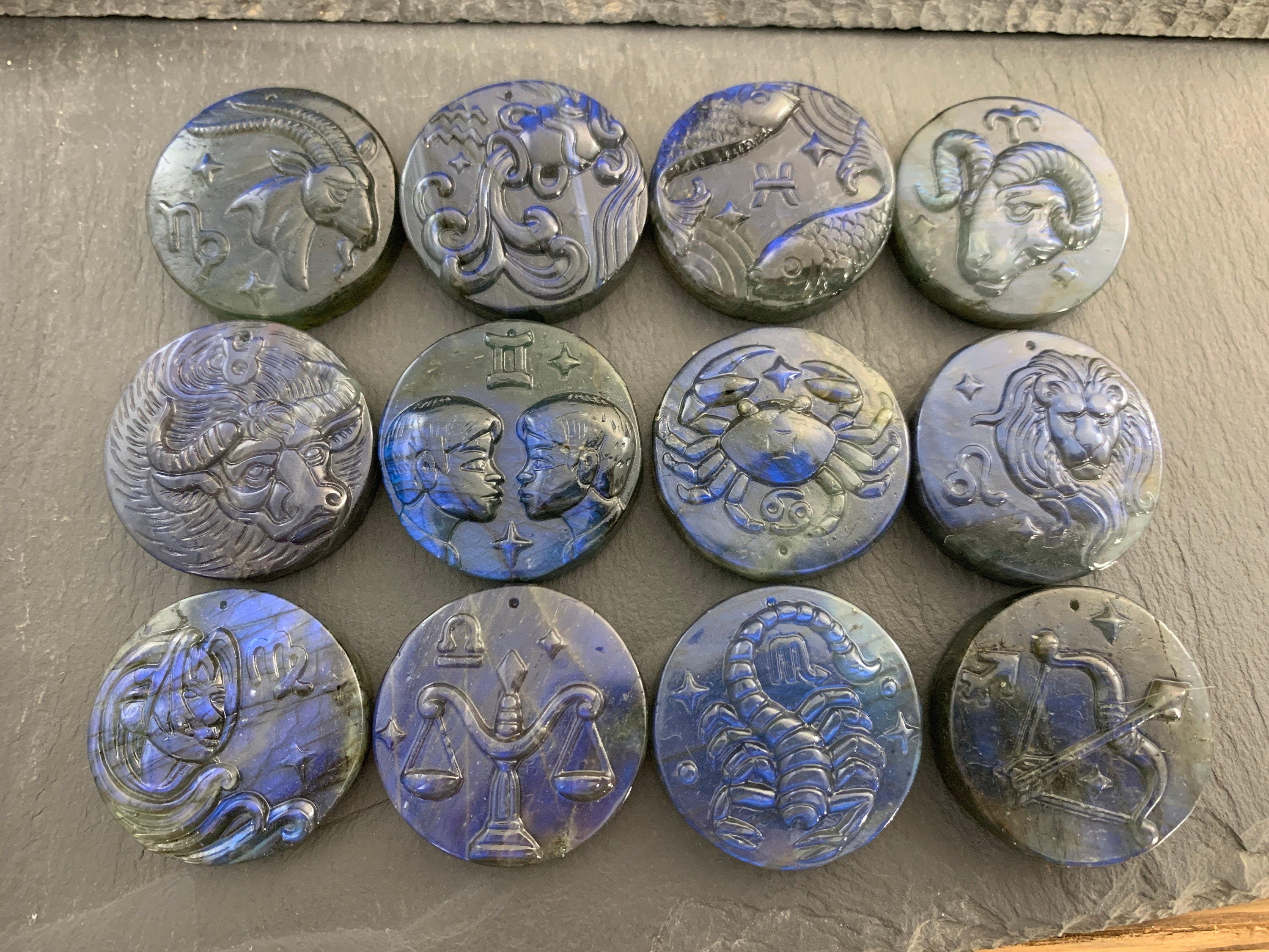 Labradorite Zodiac Signs - Zodiac Constellations * - Etsy