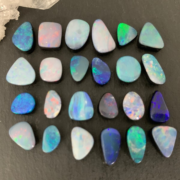 Australian Opal Doublet Cabochon/ Select your piece/ OC18-1