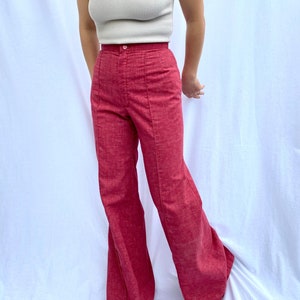 1970s High-Waisted Flares XS/SMALL image 2