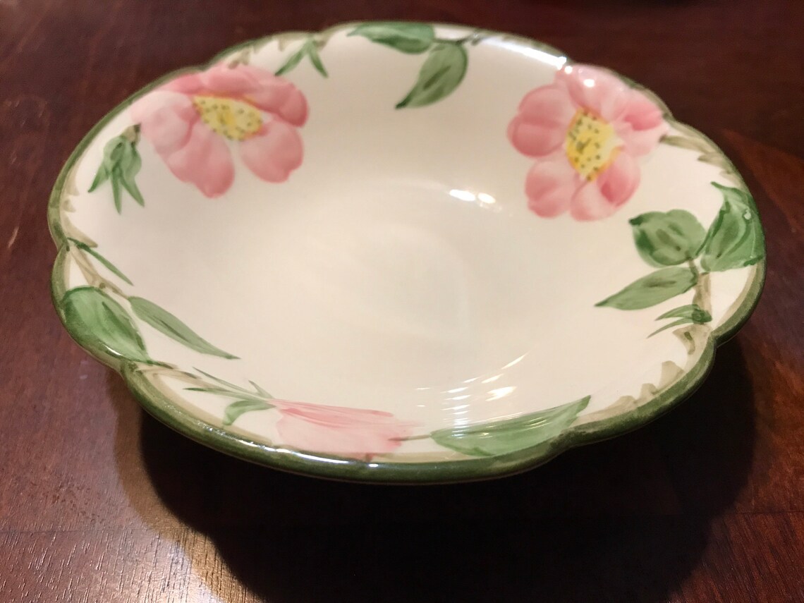 Hand decorated Franciscan Ware Made in California USA Desert Etsy