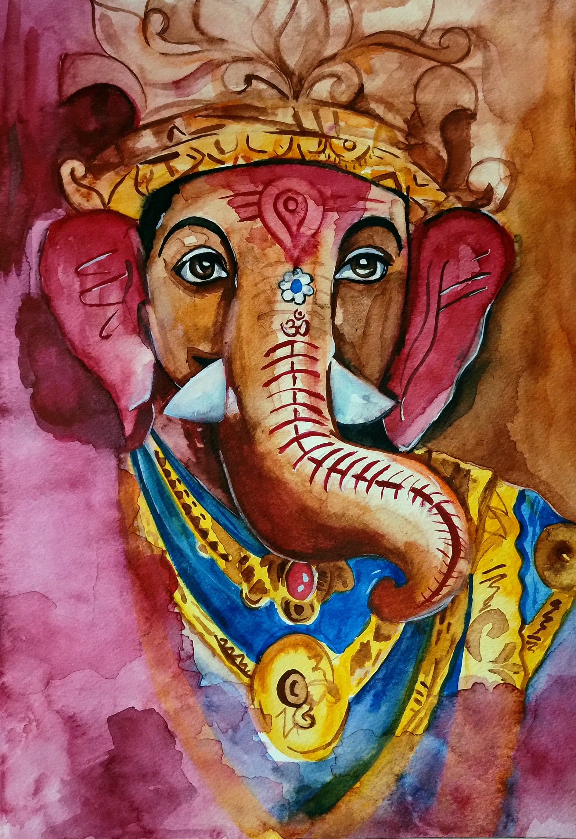 Ganesh 2024 ji painting