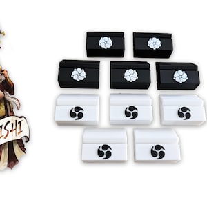 Mise à niveau des portes cartes pour le jeu de société Naishi