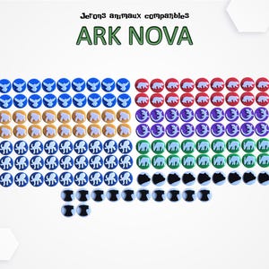 Fichas de animales del Arca Nova