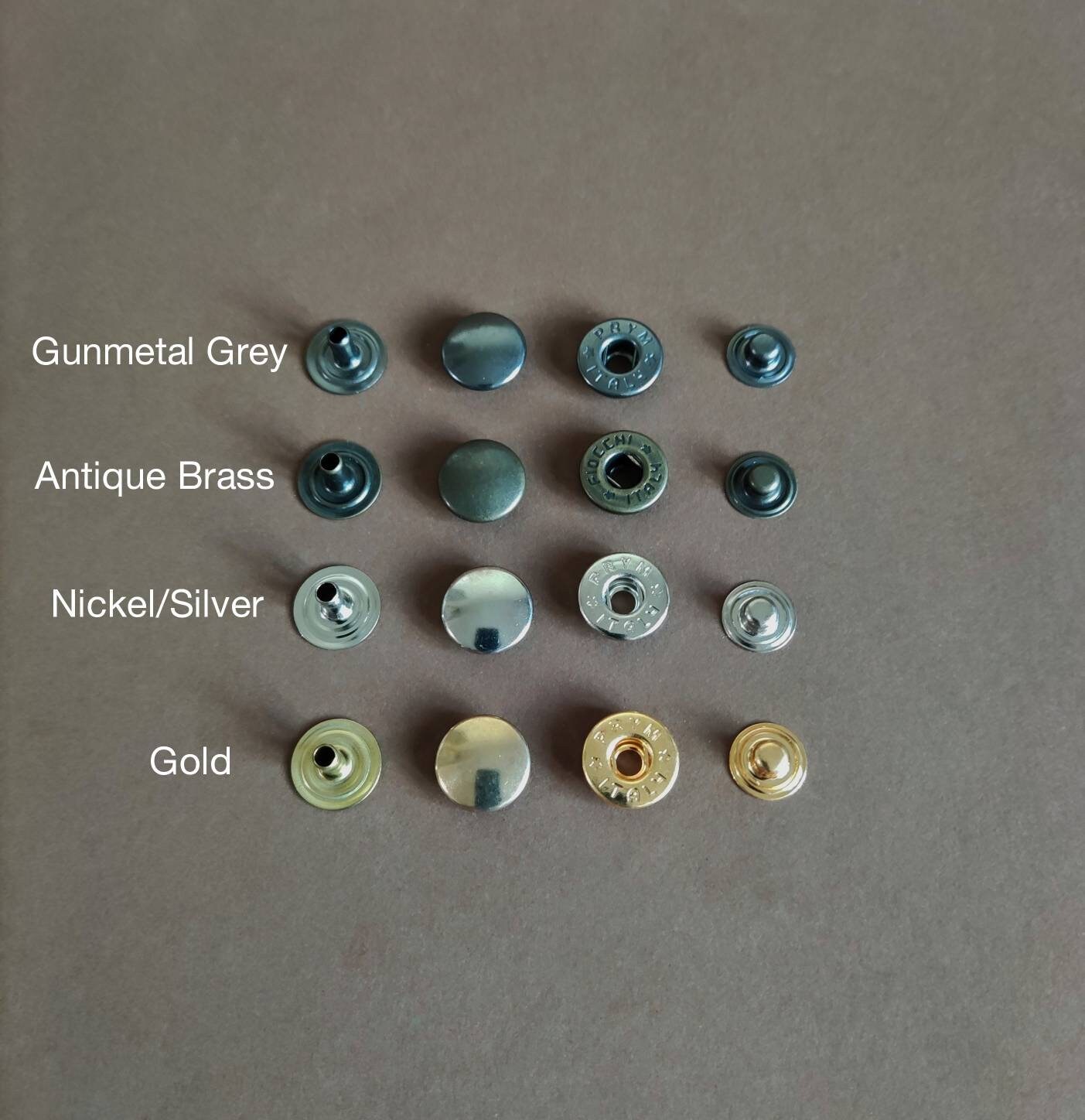 PRYM / FIOCCHI Italian Snap Button Snap Fastener Etsy Australia