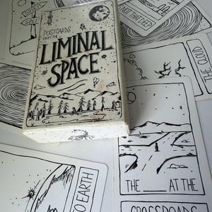 Cartões postais da Leitura do Oráculo do Espaço Liminar