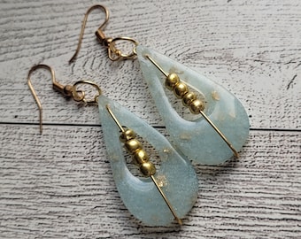 Icy Blue Earrings