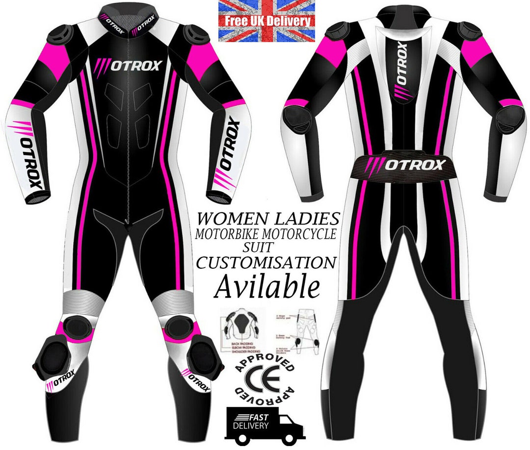 Traje de motociclista para mujer hotsell