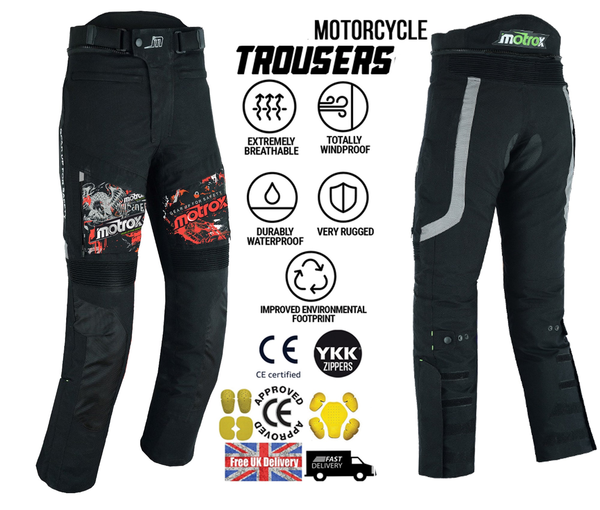 Richa Buster Mesh Motorrad Textilhose - Günstig Kaufen