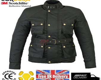 Frauen Motorradjacke Motorrad 100% wasserdichte Jacke Textil Cordura Black Coat CE Armored