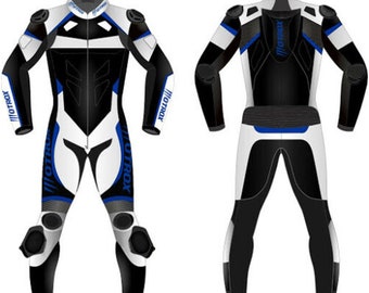 Motrox unisex Racing Leather Suit for Motorbike motorcycle Riders CE Approved