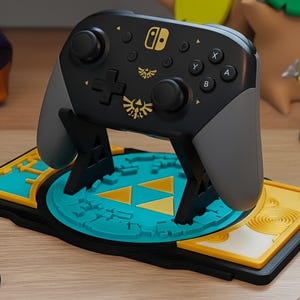 Zelda Tears of the Kingdom Pro Controller Display Stand - 3D Printed