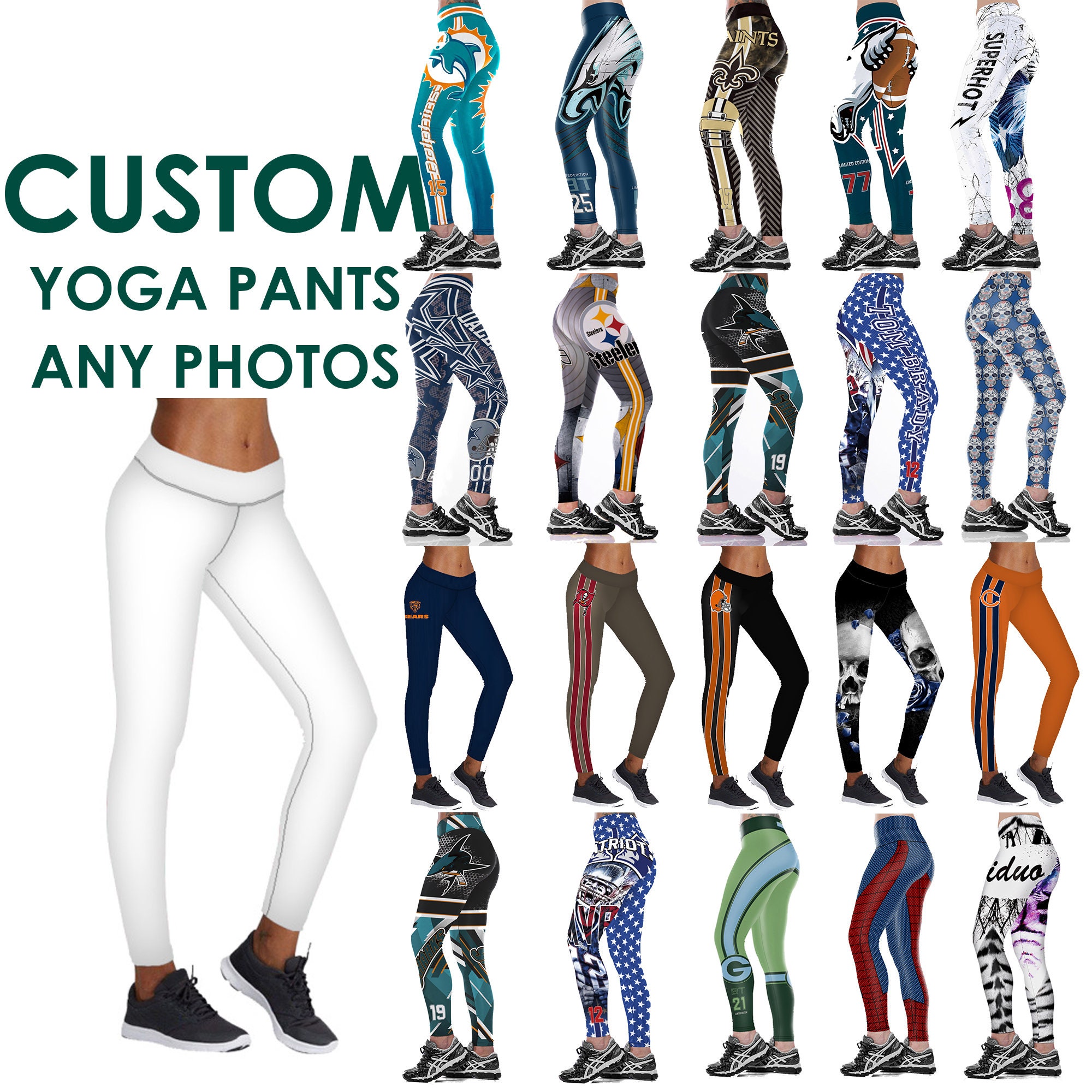 Custom Yoga Pants Women Workout 