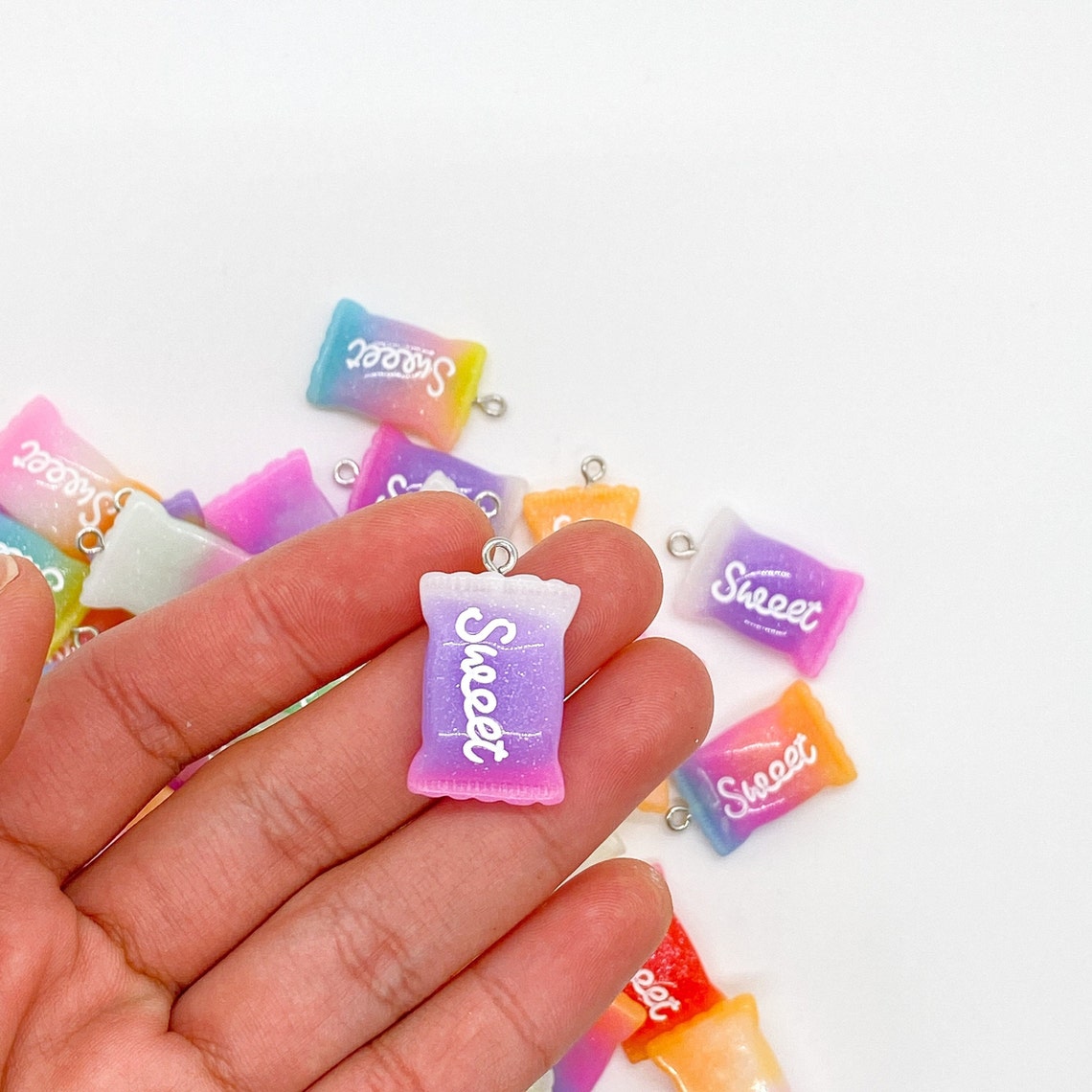 Candy Charms Resin Charms Cute Charms DIY Crafts Summer Etsy