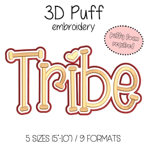 Storm Embroidery 3D Puff Foam - 5 sizes (5&quot;-10&quot; in width) High School Mascot - Instant Download - Digital Machine Embroidery Pattern