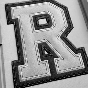 Doppel Applikation Sport Schrift Stickerei 6 Größen + 3-8 in) - Digitale Maschinenstickdatei