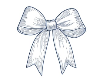 Bow Machine Embroidery Design, Coquette Embroidery, Soft Girl Era, Cute Embroidery Design, Bow Outline Embroidery File