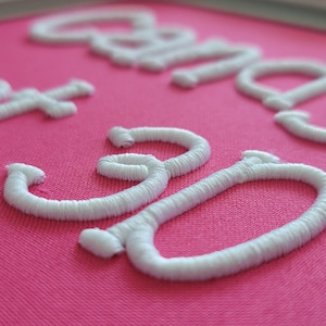 Candy Font 3D puff Machine Embroidery 7 sizes (1.5&quot;-5&quot;) + BX format, Alphabet Monogram Handwritten Letters Script - Instant Download
