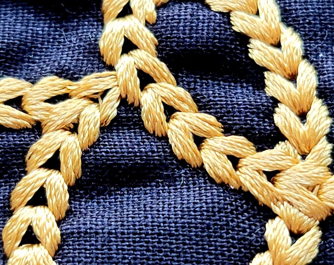 Bold Chain Font Machine Embroidery 6 Sizes 2 2.5 3 3.5 4 5 Instant ...