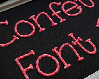 Czcionka 3D Puff do haftu maszynowego, 4 rozmiary (2-5 cali) + format BX, monogram alfabetu, litery pisane ręcznie, skrypt — natychmiastowe pobranie