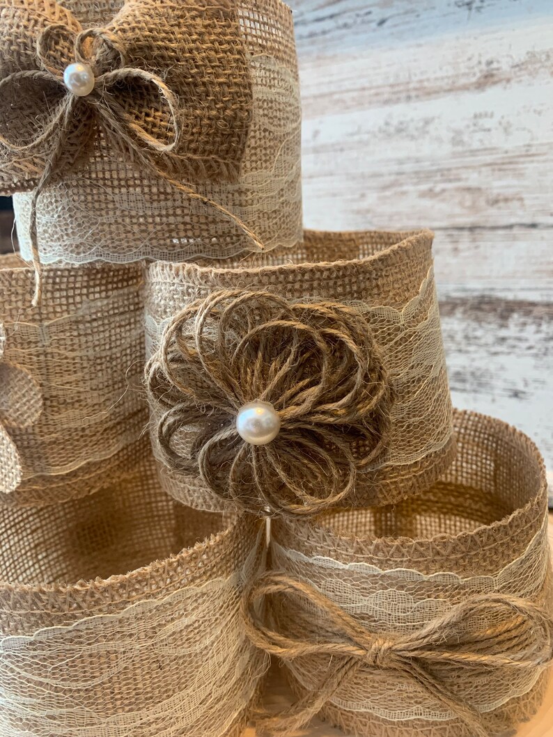 Rustic Bridal Shower Decor Vintage Bridal Shower Centerpiece Etsy