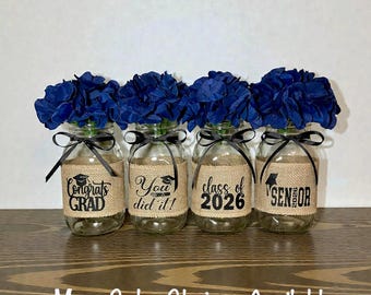 2026 Graduation Party Centerpieces Grad Party Decor 2026 Table Decorations Grad Party Ideas Highschool Graduation - Set of 4