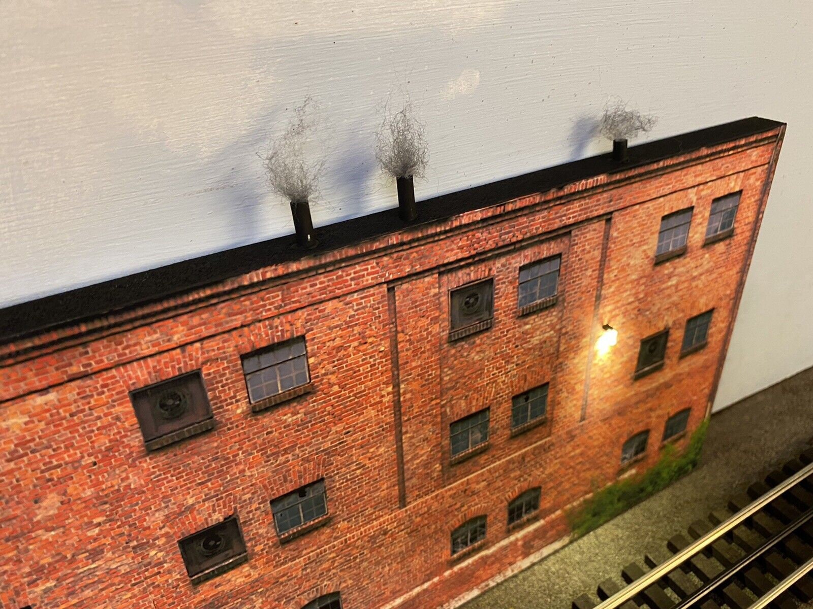 HO Scale Scratch Built Industrial 12 Building Flat/front Etsy