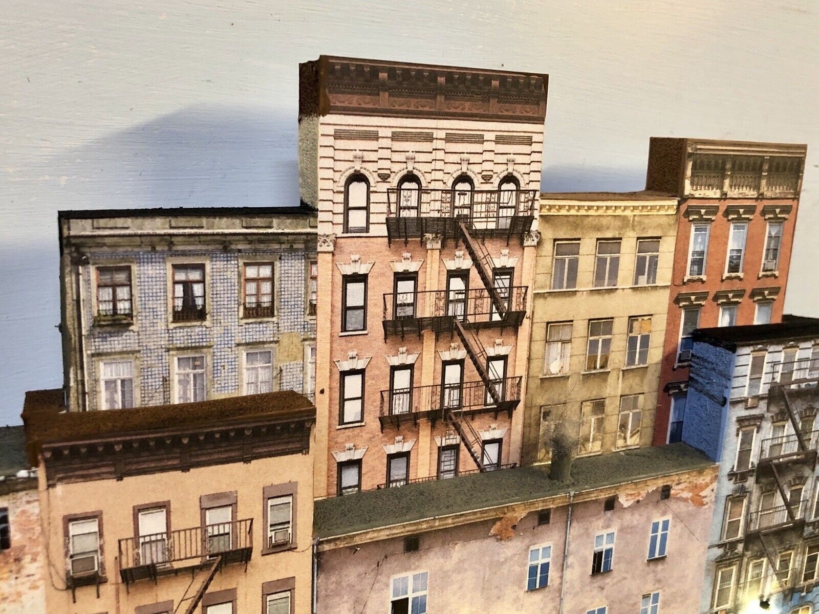 N Scale Scratch Built UP 3D Collage 8 Apartment Building Etsy