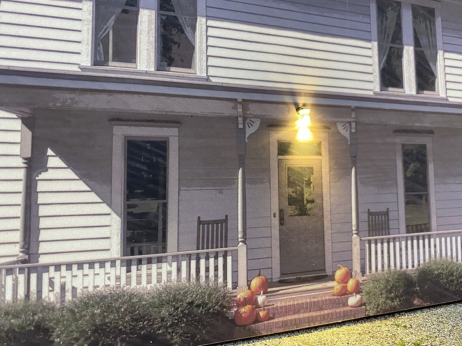 HO Scale Halloween Michael Myers House Building Flat Etsy