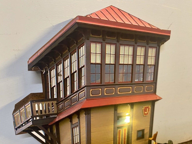 O Scale 148 Strasburg J Tower Switch Tower Building Etsy