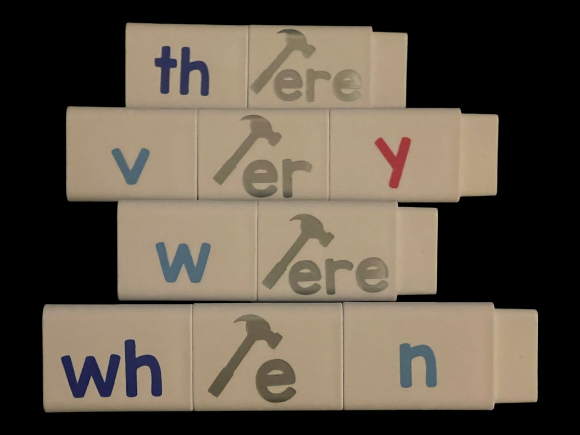 First Grade Hammer Words Etsy