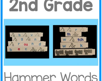Second Grade Hammer Words Set