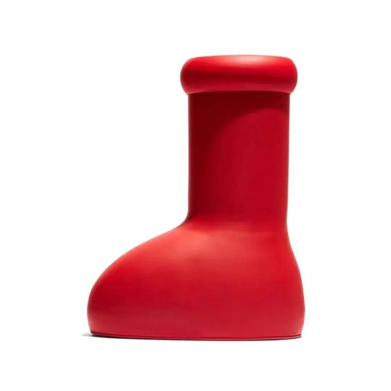 Cartoon Boots Astro Boy Shoes Big Red Boot Astro Boy Boots Etsy Australia