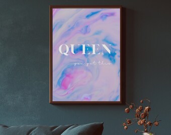 Queen “Digital download” Print - Wall Art