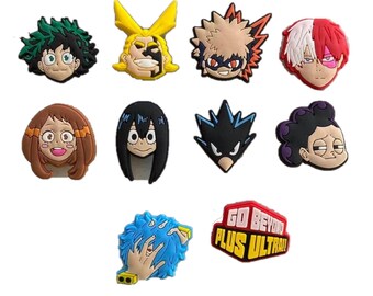 pix Anime Croc Charms Mha etsy