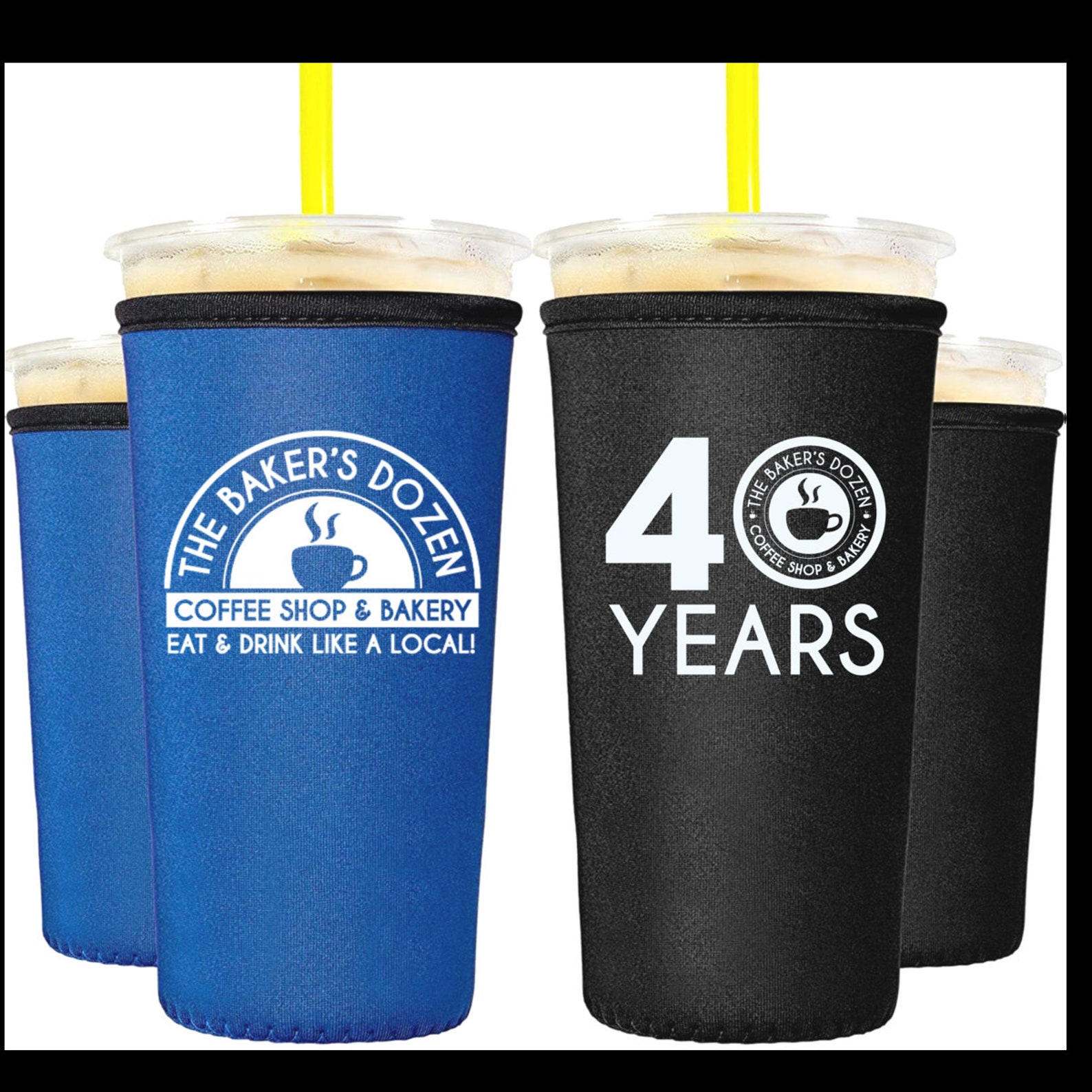 Personalized Iced Coffee Koozies Etsy