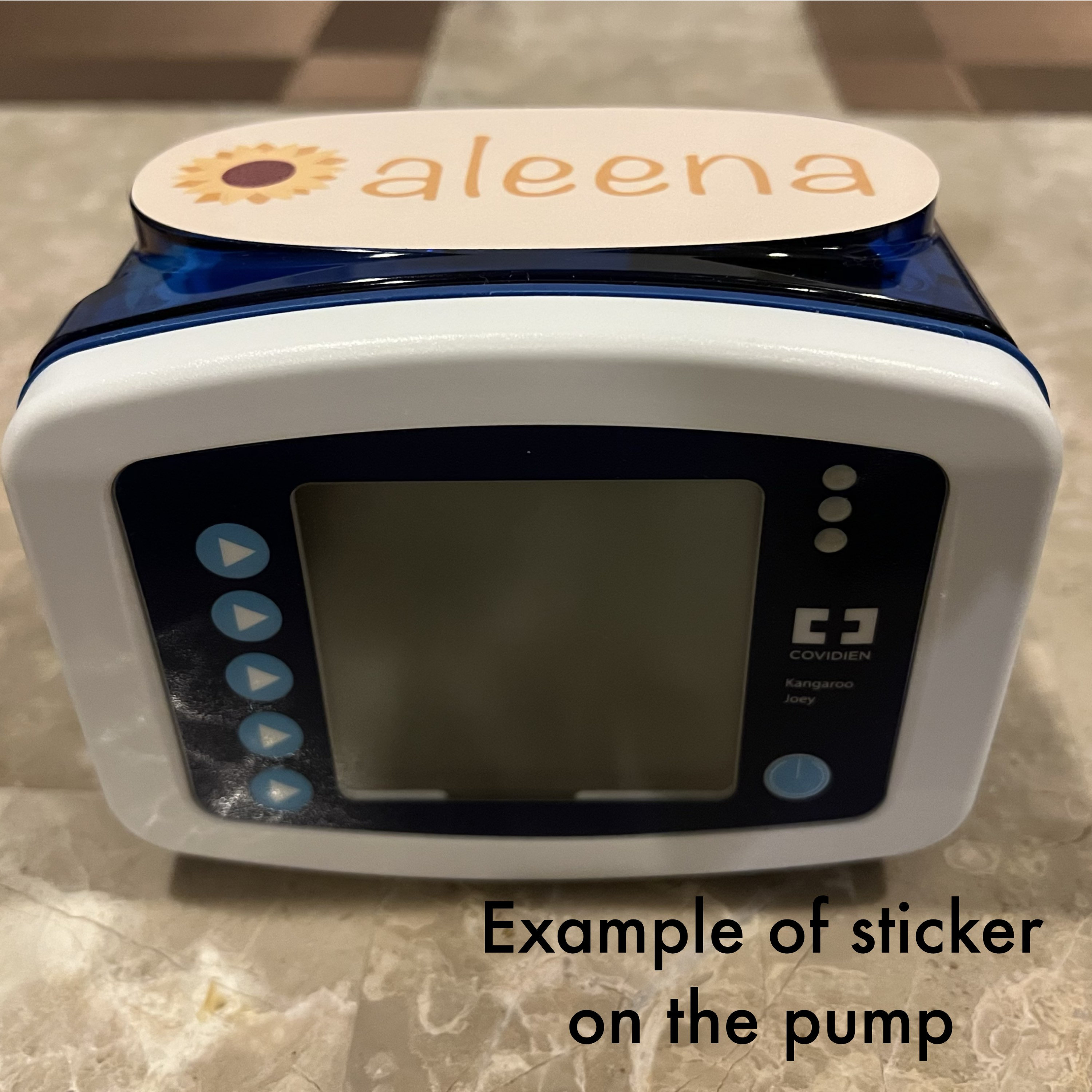 Daisy Infinity or Kangaroo Joey Feeding Pump Sticker Feeding Etsy