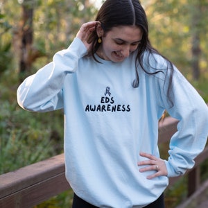 EDS Awareness chronic illness sweatshirt | Chronic illness Awareness | tummy issues | invisible illness | ehlers danlos | eds |gastroparesis