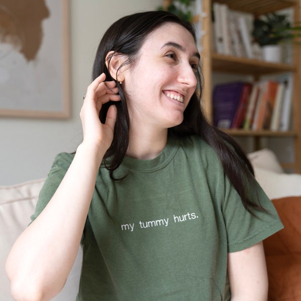 my tummy/head/body hurts chronic illness tee | EDS sweatshirt | Chronic illness Awareness | tummy issues | invisible illness