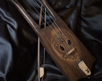 Snaarinstrument talharpa, tagelharpa, hiiu kannel, hiiurootsi, hiiurootsi, vikinglier