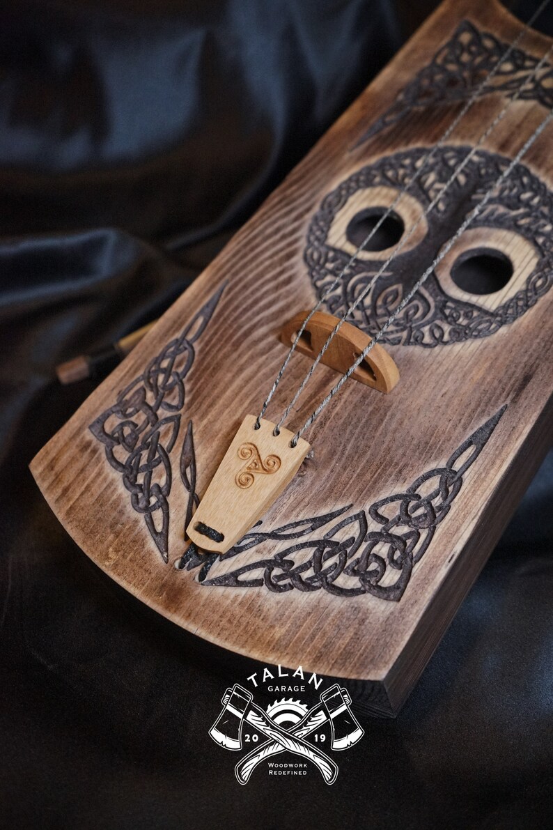 Tagelharpa, Talharpa, Viking Lyre, Musical Instrument, Strakharpa