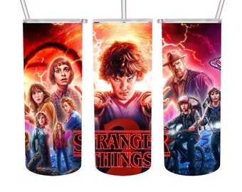 stranger things 20oz tumbler