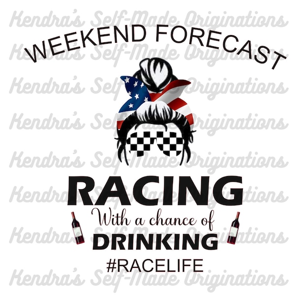 Weekend forecast racing with a chance of drinking