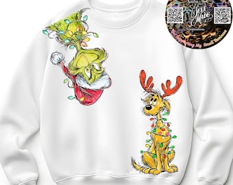 retro Christmas sweatshirt
