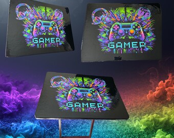 Gamer tv tray - handmade