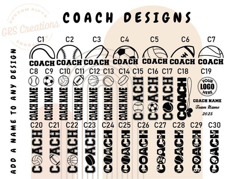 Coach Owala Water Bottle | Personalized Engraved Sports Gift Custom Name 24oz 32oz 40oz image 7