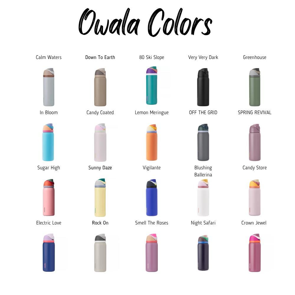 Coach Owala Water Bottle | Personalized Engraved Sports Gift Custom ...