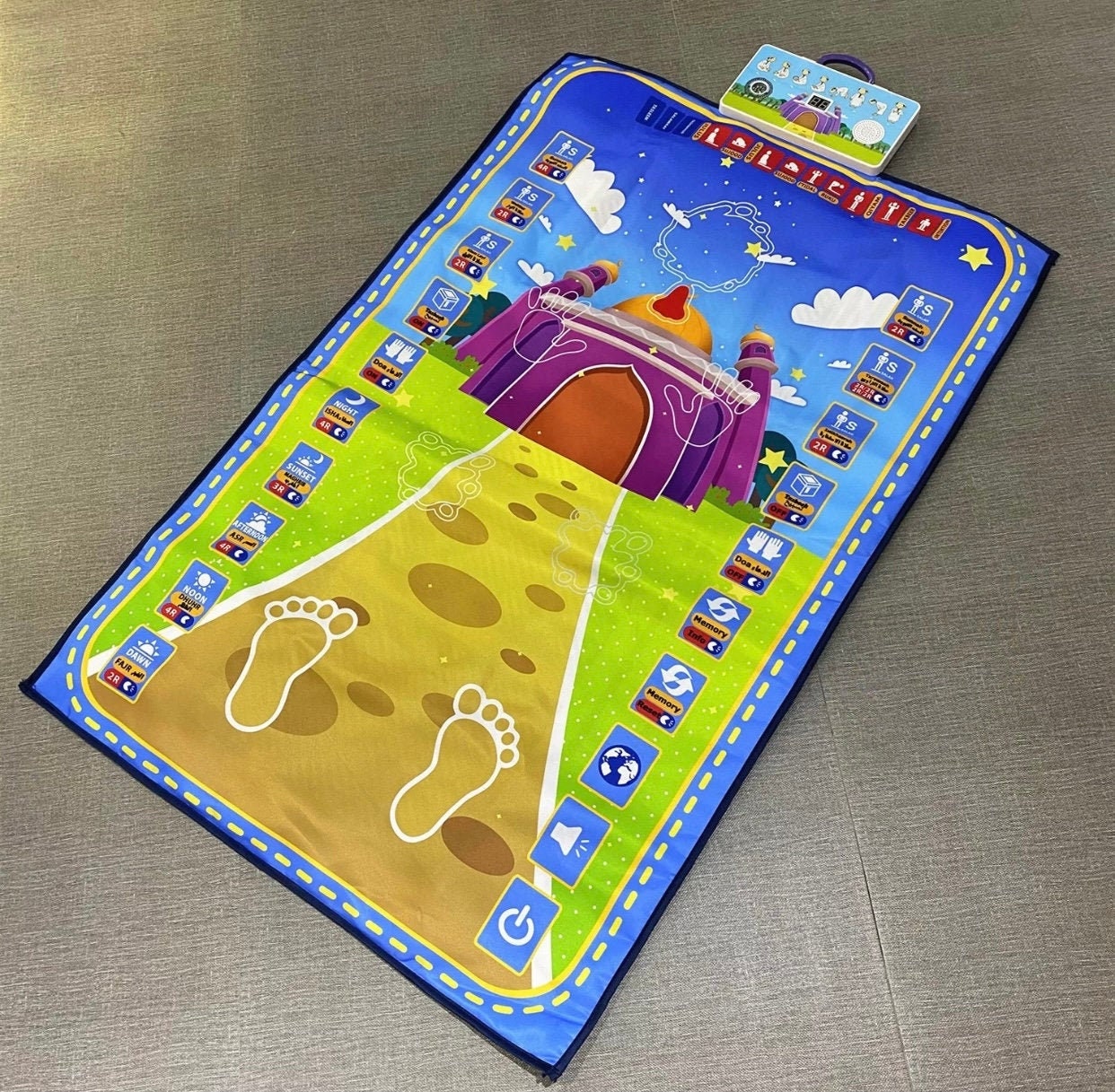 Tapis de prière électronique pour enfants Tapis de prière Etsy
