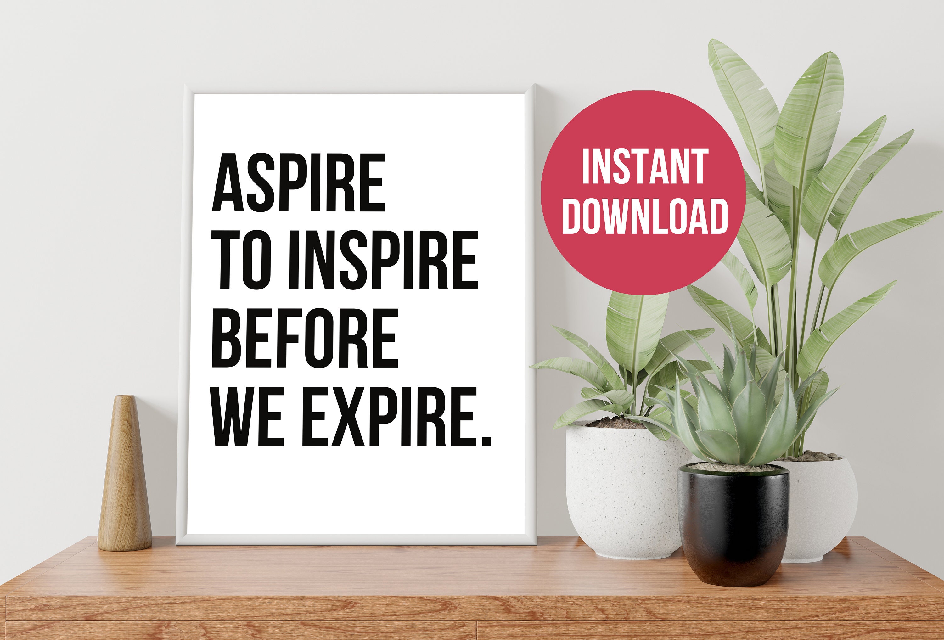 Aspire To Inspire Before I Expire